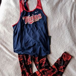 NWT Minnesota Twins Nike Dri-Fit tank top